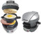 Appareils à Sandwiches, Grill Sandwich/Hamburger, Avec Compte à Rebours Numérique, Lave-vaisselle, Parfait Pour Les Hamburgers, Collations, Petit-déjeuner Rapide (Argent)