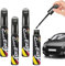 Pardofelis 4 Stück Lackstift Auto Schwarz, 12ml Auto Reparatur Lack Auto Pinsel, Auto Kratzer Reparatur Stift, Lackreparaturstift für Auto Kratzer Reparatur