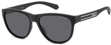 POLAROID Brille PLD 2156/S Größe 56-16 mm Matte Schwarz polarisiert