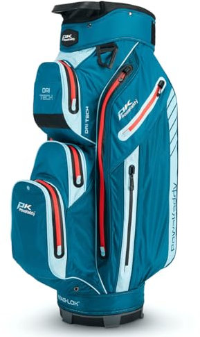 PowaKaddy DRI-TECH GOLF CART TROLLEY BAG – BLUE/RED