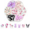 MrCuvaryas 3D Kitty Katze Charms Nnägel, Rosa Schleifenknoten-Nagelstecker-Strasssteine Nail Art Charms, Nagelaufkleber mit Kristallen, Diamanten für Nagelsteine, DIY-Dekoration, Schmucksteine (49)