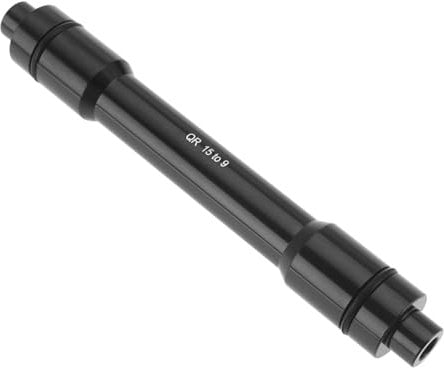 Create idea 15 mm auf 9 mm Fahrrad-Thru-Achsen-Nabenadapter, 100 mm Steckachse, Schnellspanner-Umwandlung für Mountainbike, Rennrad, Schwarz
