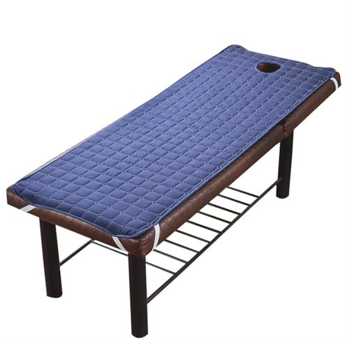 EKalgretrA Massagebett Matratze 2 Stück Massageliegen Klappbare Kosmetikliege Massageliege Matratze(Blue)