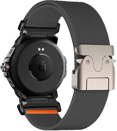 KUWAI Sportarmband Kompatibel mit COROS VERTIX 2 Armband, Elastisches Nylon Uhrenarmband Langlebige Edelstahl Metallschnalle Weiches Ersatzarmband für COROS VERTIX 2 Armbänder für Herren Damen (3)