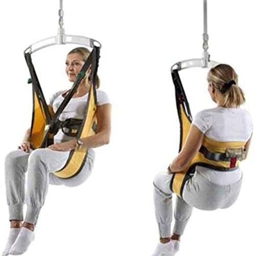 MZBDYYF Patienten-Ganzkörper-Liftschlinge, ältere Menschen, übergewichtige Behinderte, Hebebügel, Toilettenschlinge, Treppenrutsche, mobile Schlinge, geeignet für Menschen mit eingeschränkter