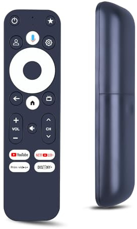 RYQIF Telecomando di ricambio per Thomson/XstreamTec Dcolor Media Player Box | Streamer 270UK Plus/GD2, nessuna configurazione necessaria, sensibile, completamente funzionante