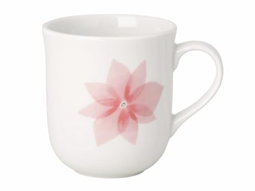 Hutschenreuther Frühlingsgrüsse Blüten Becher mit Henkel 0,4l