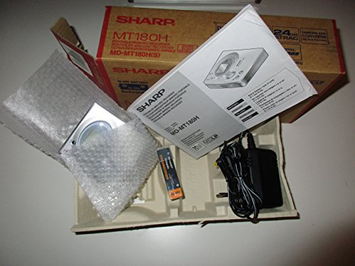 Sharp MD-MT 180 H MiniDisc-Player Silber