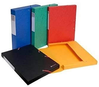 Exacompta Archivbox Scotten A4 Rücken 2,5 cm 1 Stück Zufallsfarbe