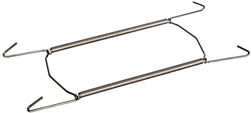 Metaltex 209002 Sorepro - Appendipiatto A Molla, per Piatti Ø da 18-26 Cm, Colore: Naturale Acciaio