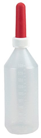 Kerbl Milchflasche 1 Liter, komplett montiert, Flasche zur Tieraufzucht - 1425