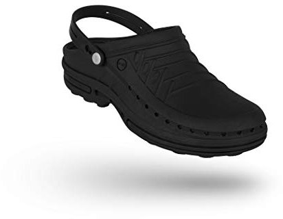 WOCK Clog con Tira y Plantilla Steri-Tech, Zueco Sanitario de Trabajo Mujer e Hombre - Esterilizable, Antiestático, Transpirable e Antideslizante