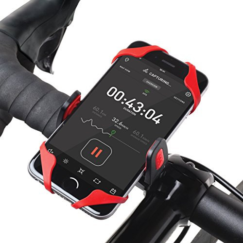 OSO Cyclomount Téléphone Portable de Montage pour Vélo pour iPhone 6/6 Plus/ 5S /5C /4 /4S / Samsung Galaxy S5/S4/S3/Note 4/3 & Autre Smartphone