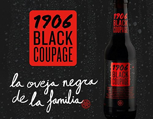 Cerveza Estrella Galicia 1906 Black Coupage-24Unidades de 33Cl