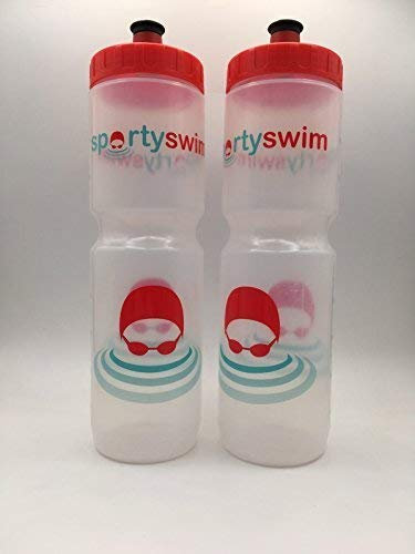 SportySwim 1000ml Large Water Bottles