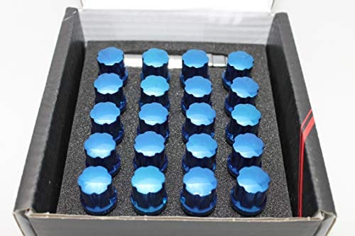 Japan Racing Radschrauben M14x1,5 Blau Radbolzen Satz 20x Felgenschloss