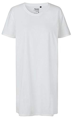 Neutral - Ladies Long Length T-Shirt/White, XS