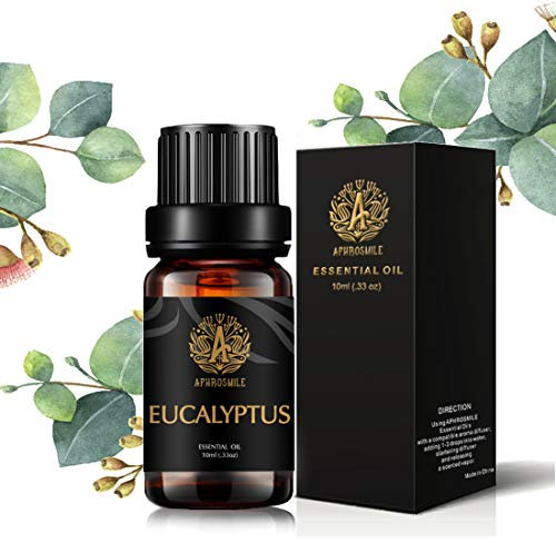 Aromatherapie Eukalyptus-wesentliches Öl, 10ml Aromatherapie Eucalyptus Ätherisches Öl für Massage, 100% reines Eucalyptus Ätherisches Öl für Diffuser, Therapeutic Grade Eucalyptus Ätherisches Öl