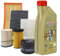 Kit tagliando auto, kit quattro filtri e 5 litri olio motore Edge 5W30 (PR4594/19)