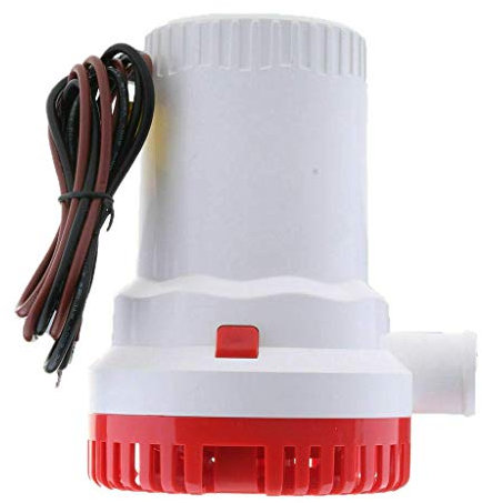 MASO Pompa di sentina ad alta portata elettrica marina sommergibile pompa dell'acqua 2000GPH 12 V per barca Yacht Caravan portatile