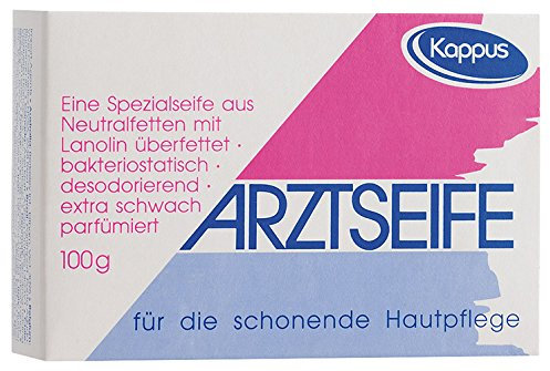 Kappus Arztseife für strapazierte und empfindliche Haut - 12x 100 g