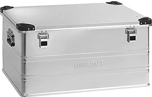 eurokraft | Aluminiumbehälter Industry | Inhalt 157 l | Außen-LxBxH 782 x 585 x 410 mm