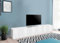 Dmora - Meuble TV Lucas, Buffet bas de salon, Base pour meuble TV, 100% Made in Italy, 244x44h46 cm, Blanc brillant
