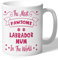 Dog Lovers Collection Labrador Mum Mug - Pawsome - Labrador Gifts (Raspberry Print)