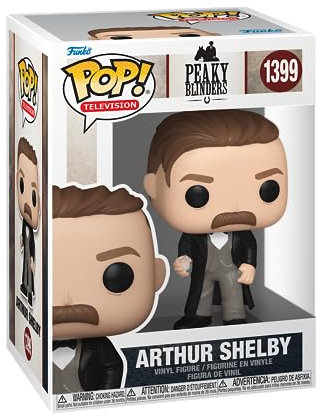 Funko Pop! TV: Peaky Blinders - Arthur Shelby - Vinyl-Sammelfigur - Geschenkidee - Offizielle Handelswaren - Spielzeug Für Kinder und Erwachsene - TV Fans - Modellfigur Für Sammler und Display