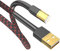 Tertullus Hifi 2m/6.56ft Audiophile USB A to USB B Cable - High End Digital Audio Cable With Gold-plated Connectors