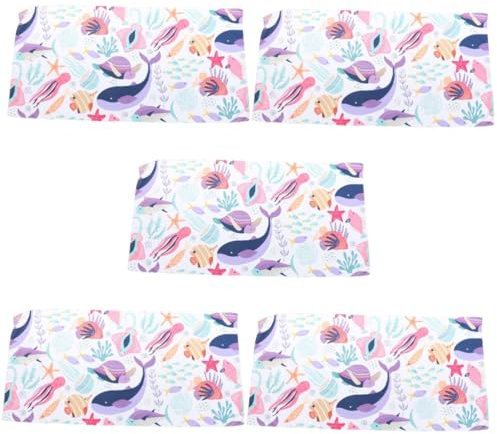 MAGICLULU 5 Piezas Toalla De Playa Toallas De Playa Toallitas Bebe Micro Cómodas Toallas De Piscina Largo Toallas Corporales Extra Grandes De Gran Tamaño Poliéster