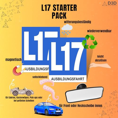 Führerschein Starterpaket für L17 AusbildungsfahrtRundum-sorglos-Paket| Führerschein Österreich (L17Paket)