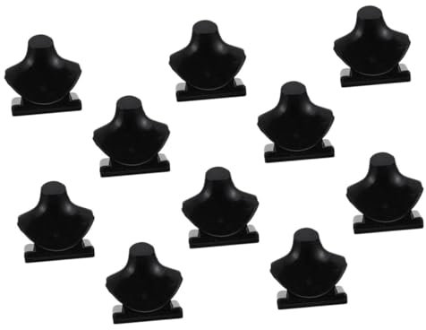 MAGICLULU Realistic Mini Jewelry Support Rack 10pcs Set for Doll House Decor Manikin for Boys