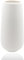 Vase Céramique Blanc 20cm Haut Surface Givrée, Vases à Fleurs Moderne pour décoration de Table intérieure, Vases Déco pour Herbe de Pampas, Vase Boho pour Fleurs fraîches séchées