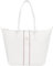 Tommy Hilfiger Damen Tote Bag Tasche Poppy mit Logo, Elfenbein (Ecru Corp), Einheitsgröße