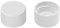 Mycket Lot de 2 bouchons de bouteille d'eau gazeuse compatibles avec la plupart des bouteilles de machine à soda (blanc)
