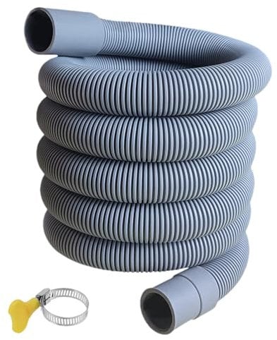 Universals Dehumidifier Drain Hose, Drain Hose Extension Kit with Rubber Adapter and Connect Clamp, Premium Flexible Drain Hose for Most of Dehumidifiers