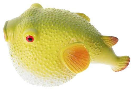 QUMIIRITY Kugelfisch-Ornament künstliche Fische zabawki stymulujące rozwój Pädagogisches Spielzeug spielzeuge meerestiere Kugelfischfiguren Kugelfisch Spielzeug Kugelfisch-Dekoration ,