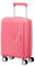 American Tourister Soundbox Mini - Kinderkoffer 47 x 32 x 21 cm, 22 L - Hartschalen Handgepäck Trolley, passend für die meisten Airlines inkl. EasyJet - Leichtgewicht mit 4 Rollen, Rosa