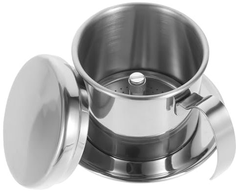 Amosfun Kaffeefiltration Tropffilter Hitzebeständiger Topf Tropffilter Handgebrauter Filterkasten Für