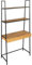 Riess Ambiente Industrial Schreibtisch-Regal Slim LINE - 175 cm - Natur Wildeiche-Design - schwarz mit Schublade - Computertisch