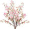 Fiori di ciliegio artificiali, 3 steli di fiori di ciliegio in finta seta, rami di pesco 104 cm, fiori finti lunghi steli per composizioni di vasi, tavoli da matrimonio, giardino, decorazione per la