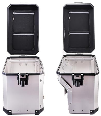 QIUYMGFG Motorrad Box Passend für BMW R1200GS Motorrad Gepäckbox Innenbehälter Heckkoffer Kofferraum Seitensattel Innentasche Motorradkoffer(Tow Side Pads)