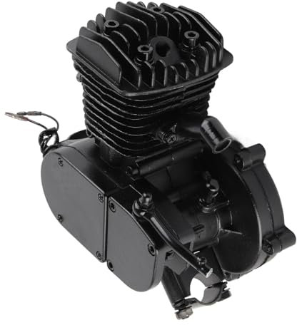 Motor de gasolina XTevu, motor monocilíndrico de 2 tiempos y 80 refrigerado por aire para bicicleta motorizada, kit de potencia de gasolina, conjunto de conversión de 2,5 a 3,5 kW