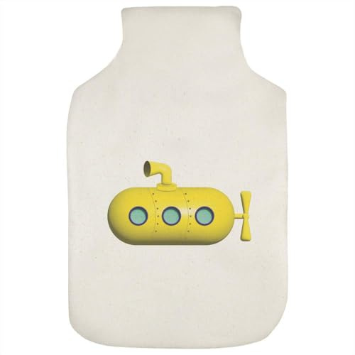 Azeeda 'Yellow Submarine' Hot Water Bottle Cover (HW00039806)