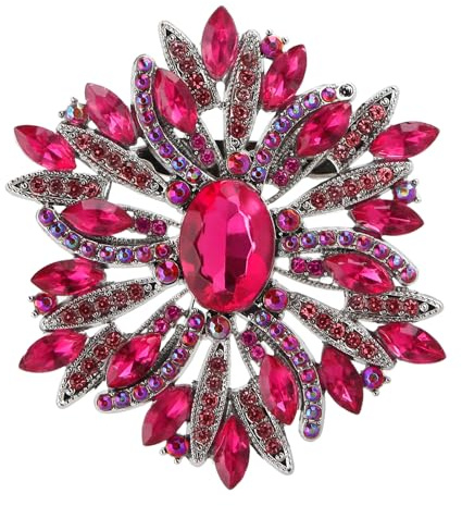 Elegant Vintage Brooch Pin for Women, Stylish Floral Brooches & Pins Accessory for Christmas, Birthday, Mother's Day, Valentine's Day, Wedding Anniversary