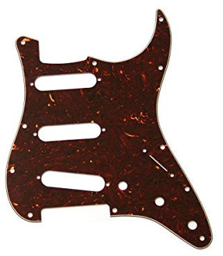Fender Stratocaster Pickguard Tortoiseshell 11 Hole
