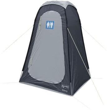 Kampa Tente Utilitaire privée Camping Accessories Unisex-Adult, Multicolore, Dimensions: 120 x 120 x 190 cm/Pack Size: 63 x 1