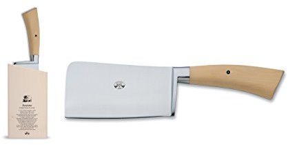 Coltellerie Berti Insieme - Hacha de cocina forjada (patentada) y soporte magnético