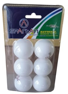 Spartan Tischtennisbälle, 6er Pack
